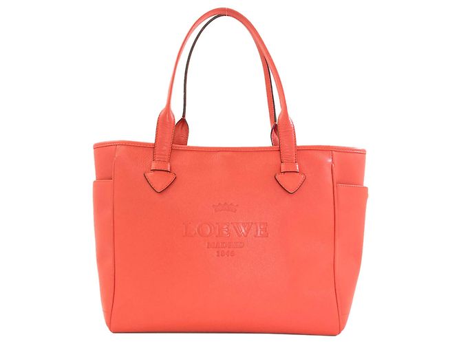 Sac cabas Loewe Heritage Rouge
