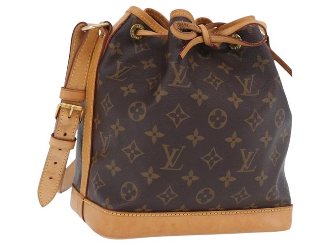 LOUIS VUITTON Bolsa de Ombro Monogram Noe BB M40817 LV Auth 204850SAV Monograma
