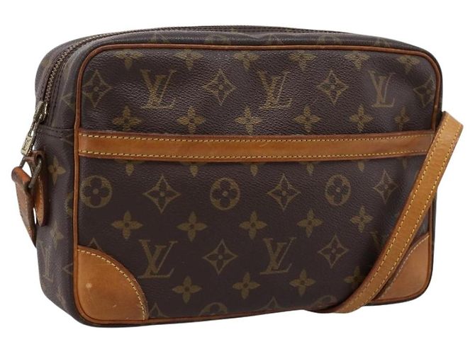 Bolsa de Ombro LOUIS VUITTON Monogram Trocadero 27 M51274 LV Auth ep15928