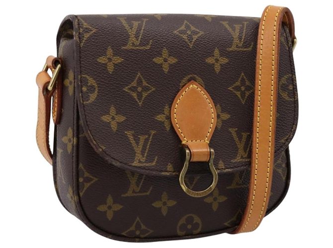 LOUIS VUITTON Monogram Saint Cloud PM Shoulder Bag M51244 LV Auth mr2967A Monogramme