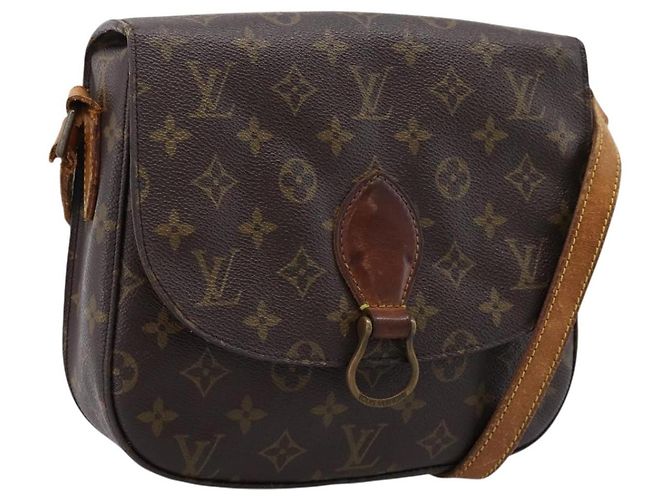 LOUIS VUITTON Monogram Saint Cloud GM Shoulder Bag M51242 LV Auth ep15994 Monogramme