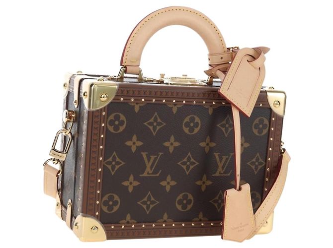 LOUIS VUITTON Monogram Petite Vallees Hand Bag 2way M20468 LV Auth 203861SM Monogramma