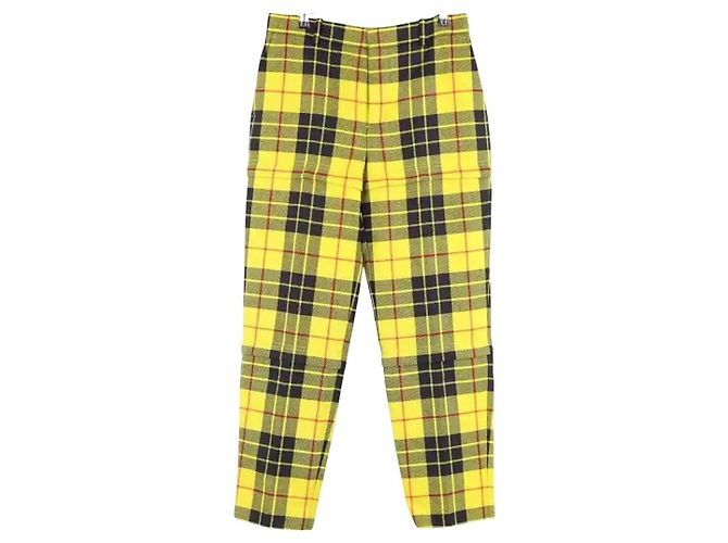 Balenciaga Gelbe gerade Hose