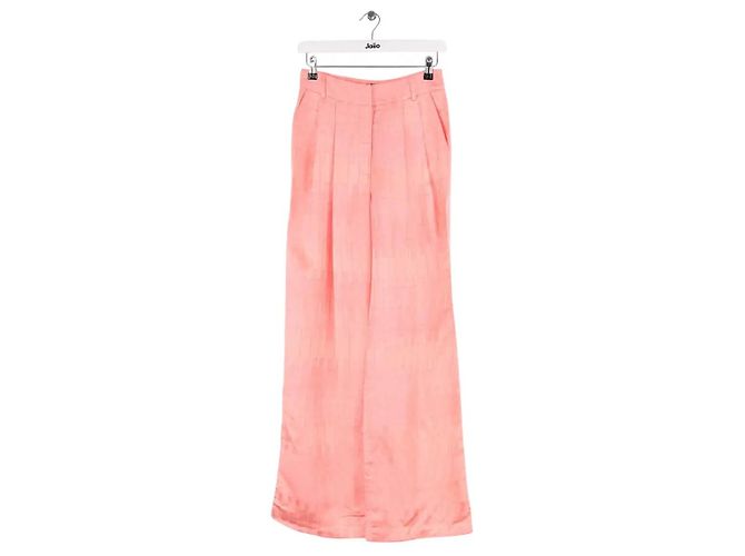 Calças Heimstone cor-de-rosa em viscose