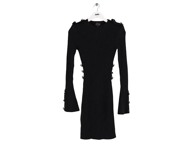 Fendi Kleid aus schwarzem Kaschmir