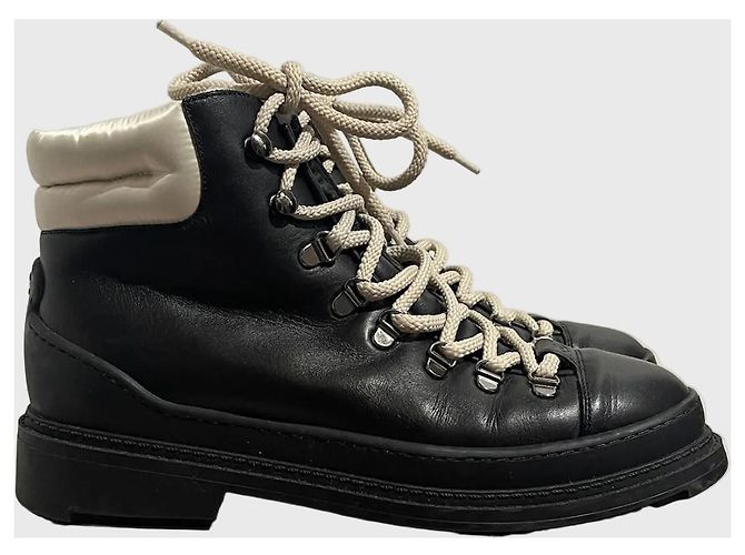 Botines Chanel negro T.40
