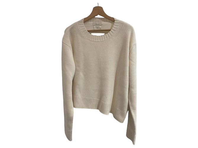 Pull Bottega Veneta écru T.40 Beige