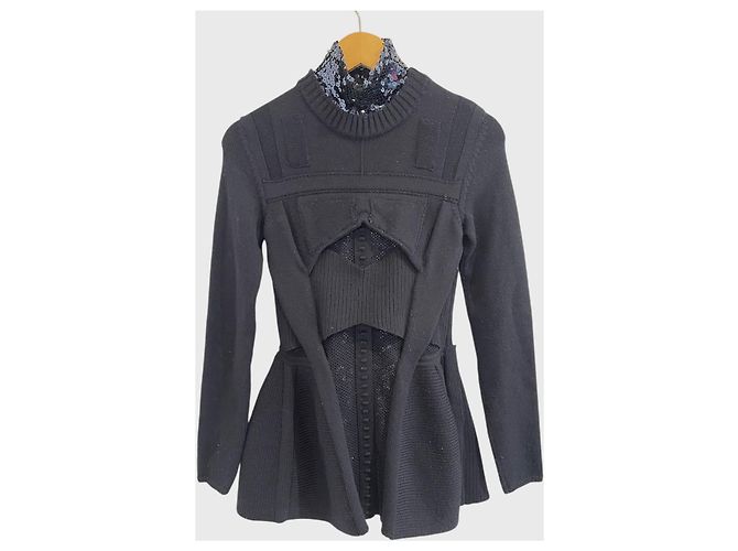 Autre Marque Christian Dior Pullover dunkelblau T.34