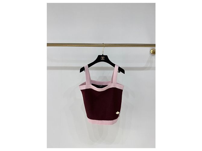 Canotta Chanel in Cashmere Multicolor Multicolore