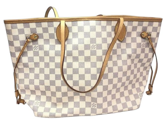 Borsa Tote Louis Vuitton Damier Azur Neverfull MM