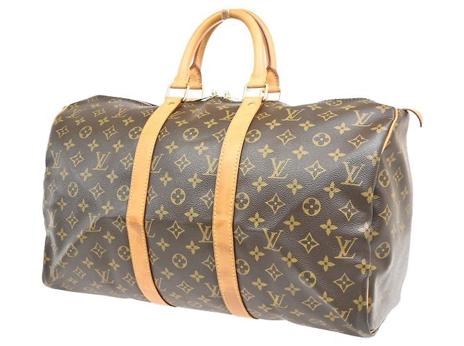 Louis Vuitton Keepall Monogram Canvas 45 Brown