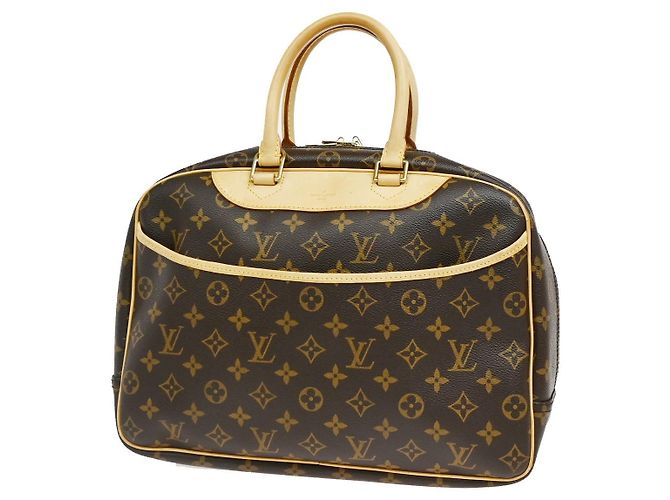 Louis Vuitton Deauville Monogram Canvas MM Brown