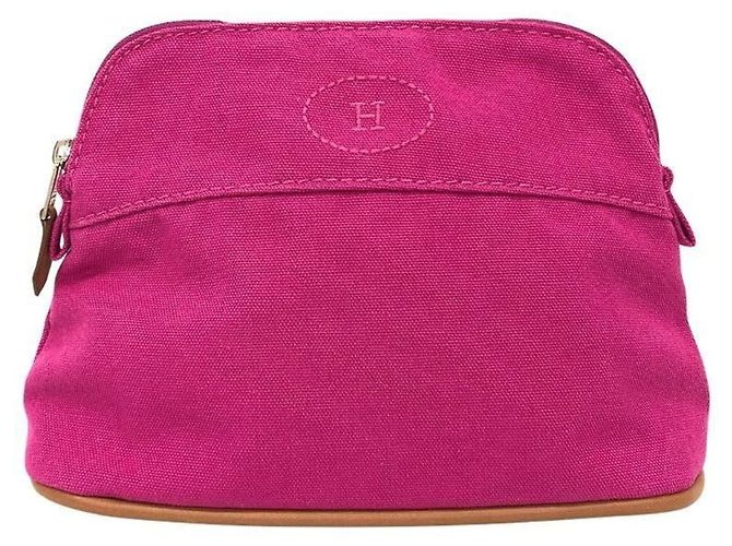 Hermès HERMES Bolide Pouch 20 - Mini Pouch Rosa Naranja