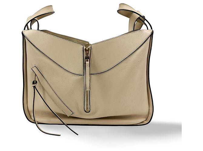 Loewe Hammock Leather Medium Bege