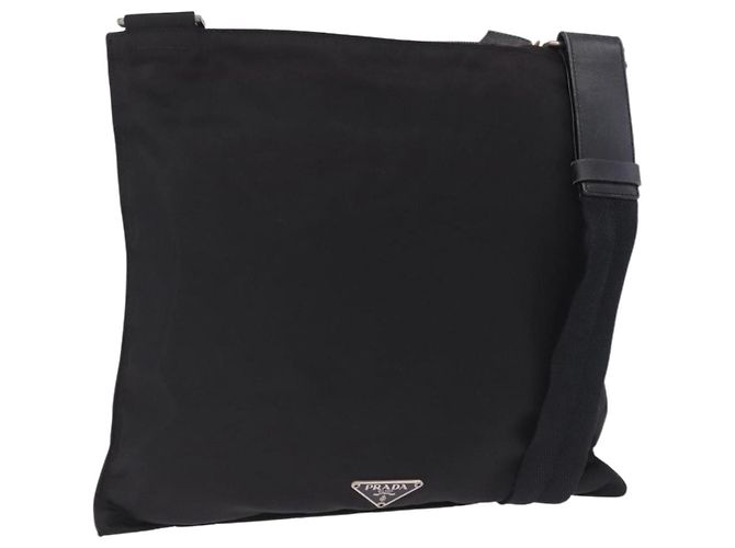 Prada Shoulder Tessuto Nero