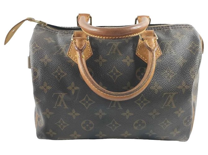 Louis Vuitton Speedy Monogram Canvas 25 Marrom
