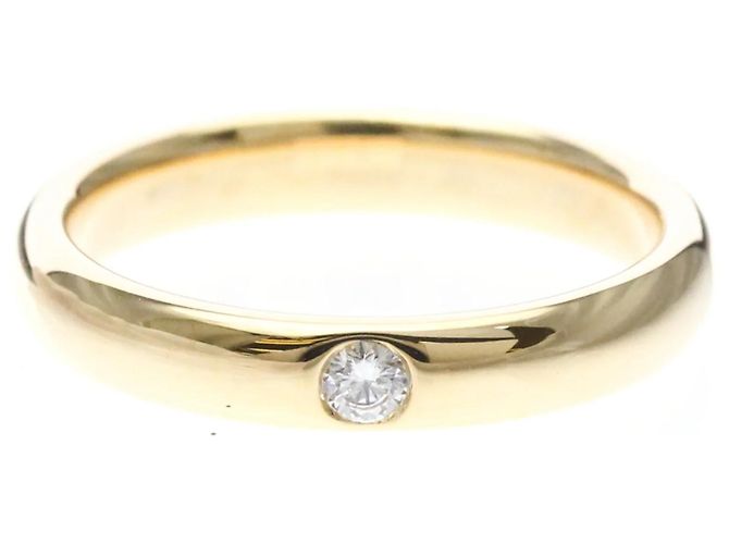 Harry Winston Ehering mit 1 Diamant aus 18K Roségold Golden