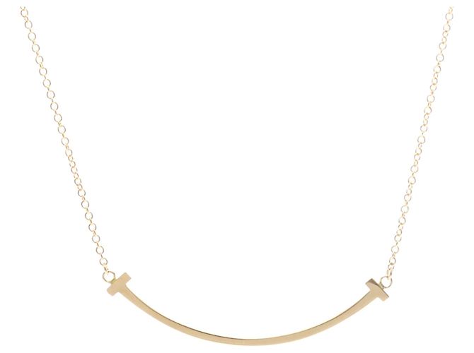 Autre Marque Collana Tiffany T Smile Small Size D'oro