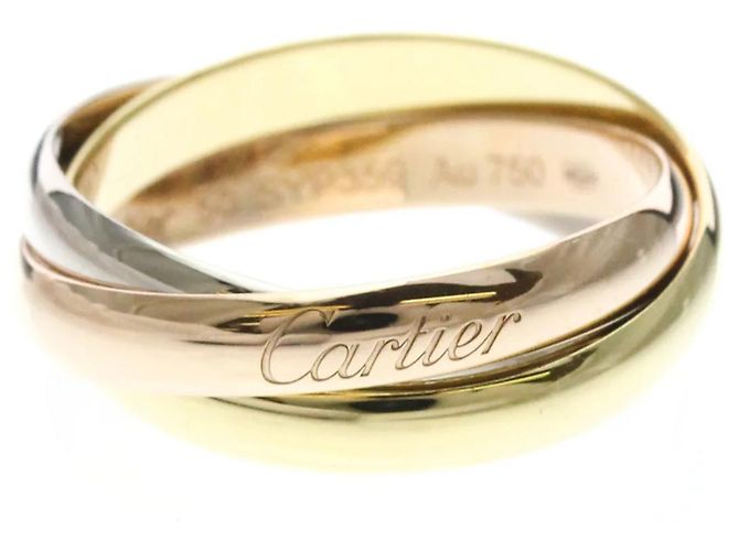 Cartier Trinity Ring in 18K Gold Golden