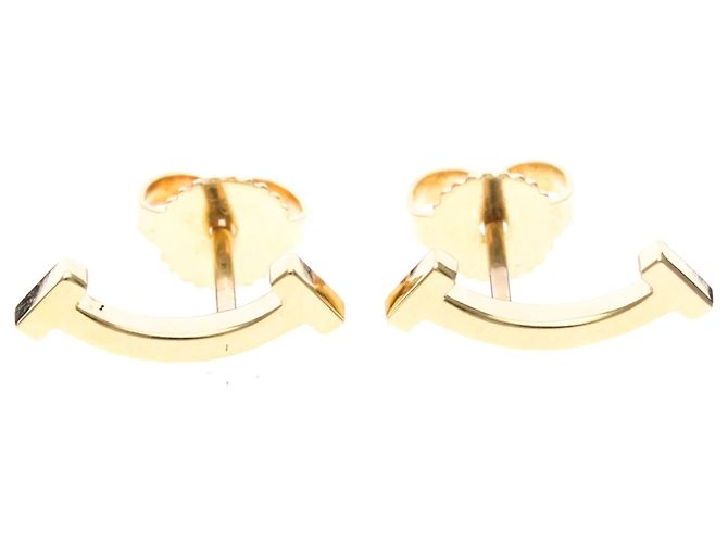 Autre Marque Orecchini Tiffany T Smile in oro rosa 18K D'oro