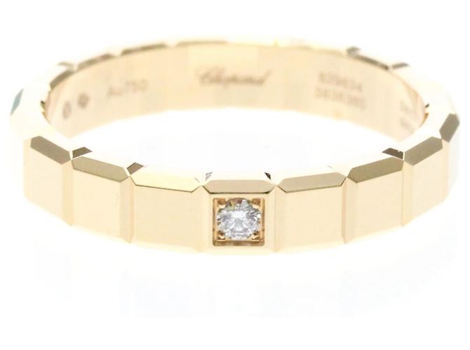 Chopard Ice Cube Diamantring in 18K Roségold Golden
