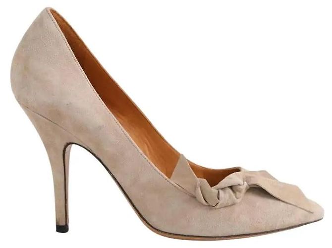 Escarpins Isabel Marant en daim kaki taille 38