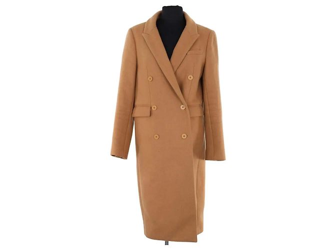 Ba&Sh Peacoat Camel Wool