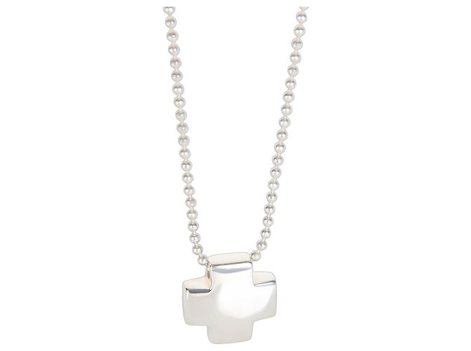 Pingente Cruz Romana em Prata Esterlina Tiffany & Co.