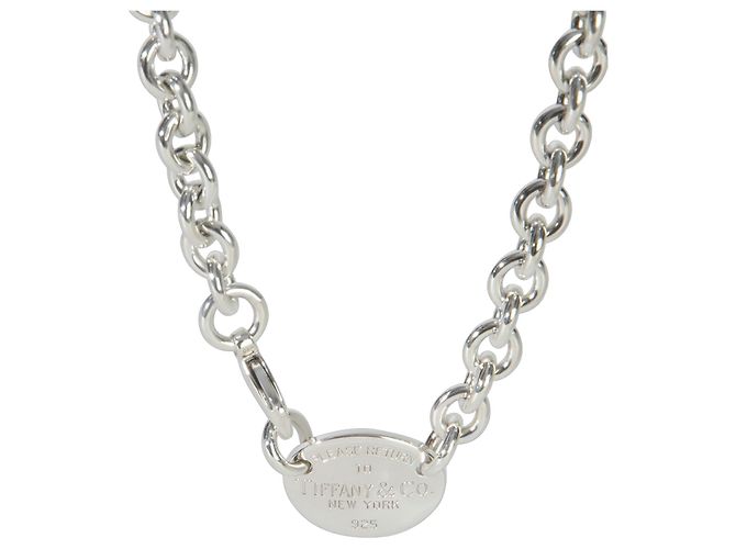 Collana Tiffany & Co Return To Tiffany in argento