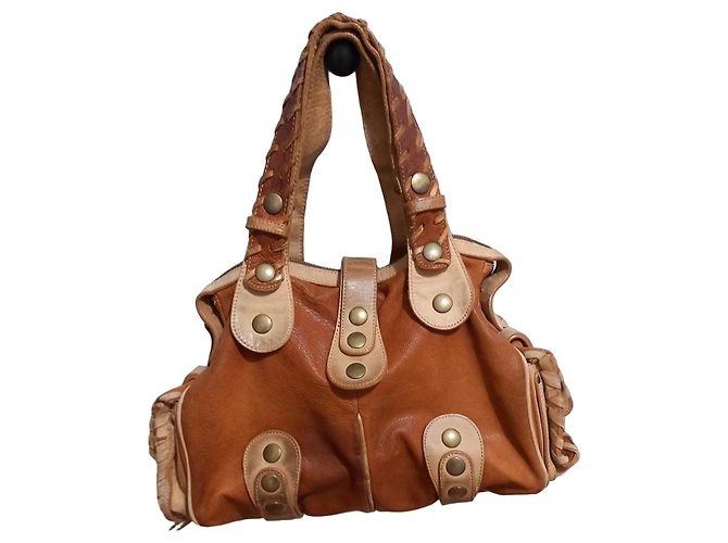Borsa Chloé Silverado in pelle Marrone