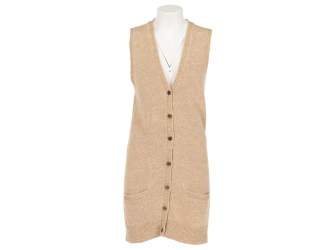 Autre Marque Ralph Lauren Cardigan anni 2000 Beige