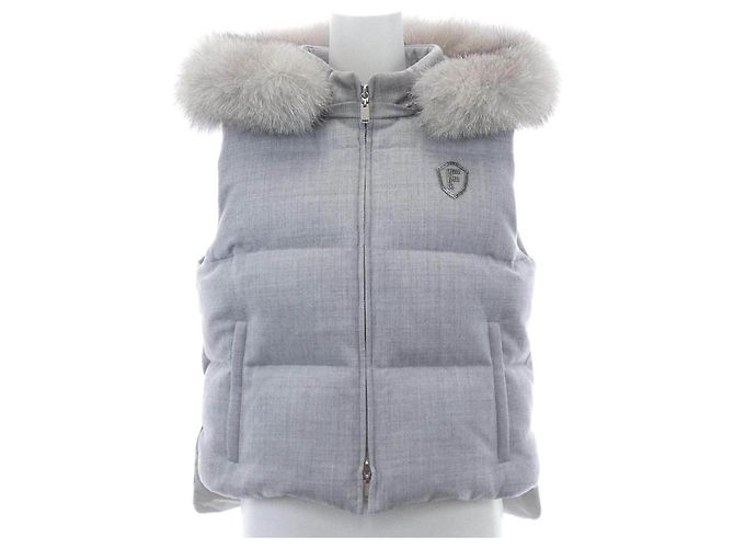 Autre Marque FOXEY BOUTIQUE CHALEUR down vest Castaño