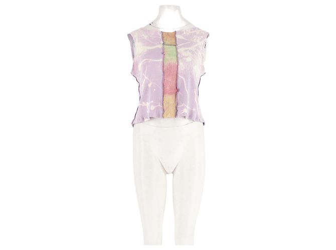 Autre Marque NIMPH Top in Lila aus Viskose L