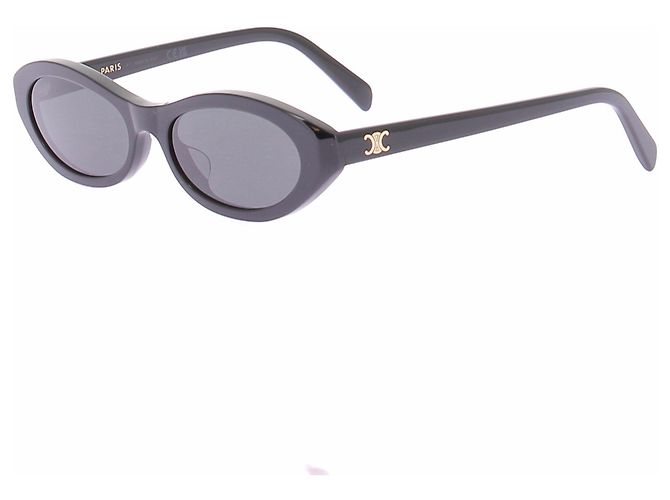 Céline Schwarze Sonnenbrille "Triomphe"