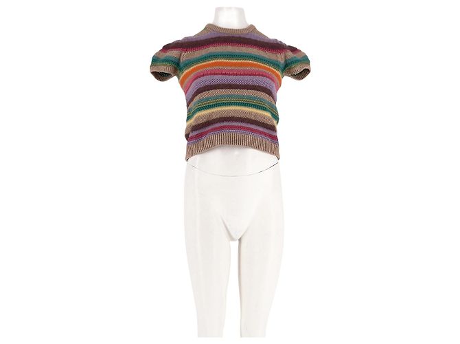 Ralph Lauren Top dritto multicolore