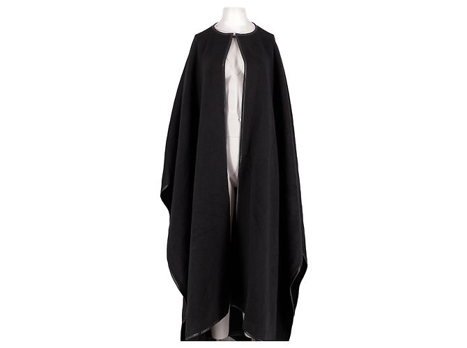 Autre Marque Poncho lungo nero DUNDAS X REVOLVE