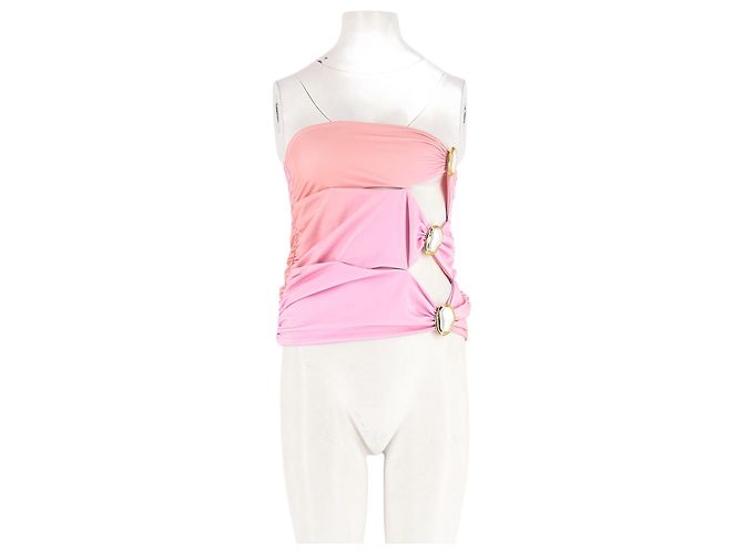 Autre Marque Top dritto rosa CIN CIN XS