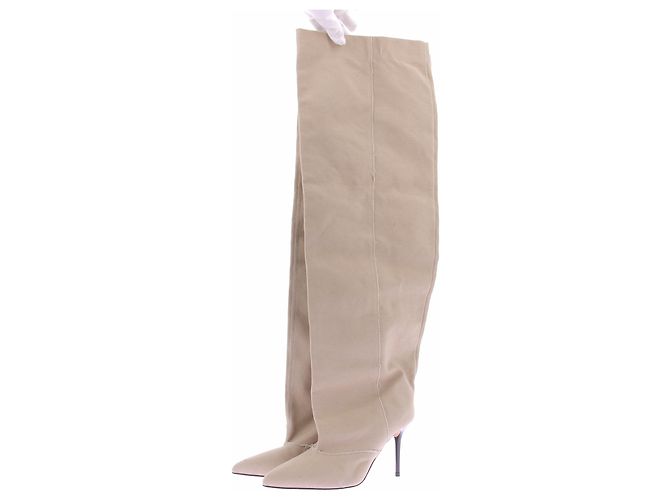 Iro Cuissardes en denim beige