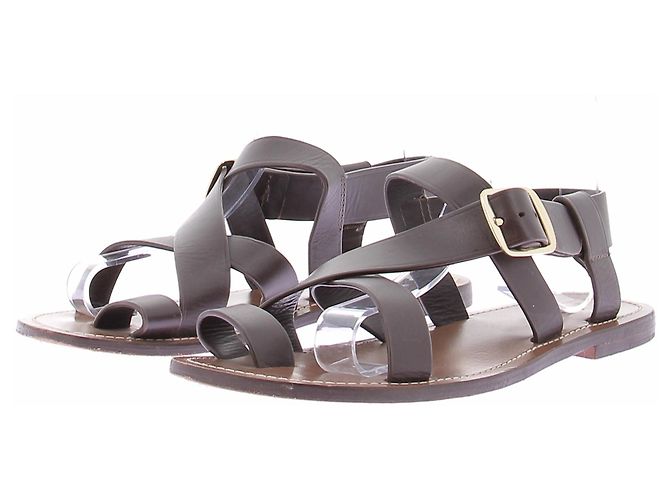 Soeur Sandales marron en cuir