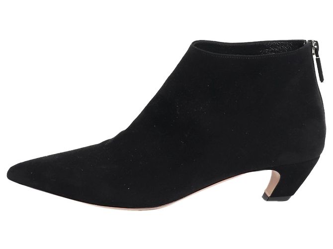 Dior Bottines en daim noir - taille EU 38.5