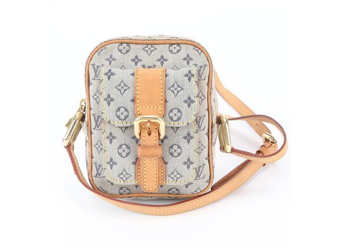 Bolsa de Ombro Louis Vuitton Monogram Mini Juliette PM em couro Azul