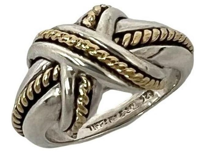 Autre Marque Tiffany & Co. Signature Ring Silber Golden