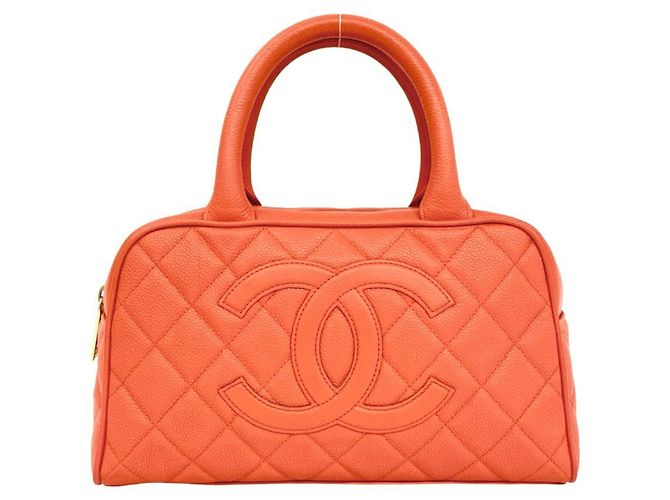 Sac à main Chanel Matelassé Coco Mark Pink Rose