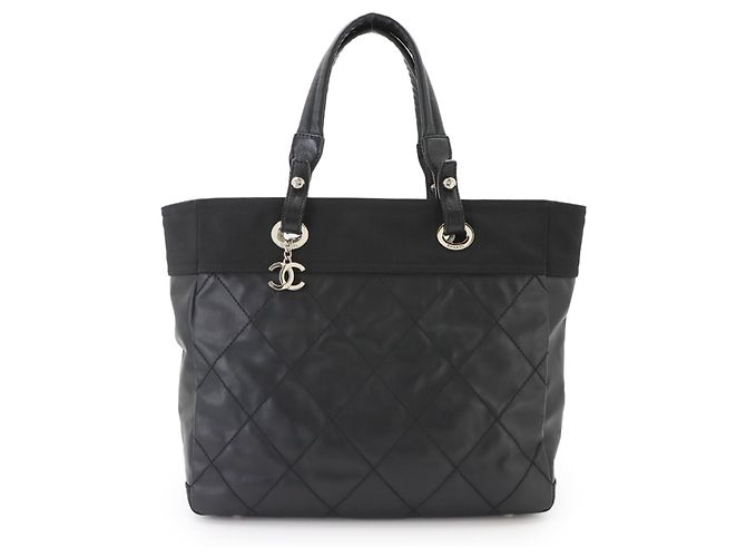 Borsa Tote Chanel Paris Biarritz MM Nero