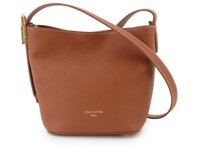 Borsa a tracolla Louis Vuitton Low Key All In BB Cognac