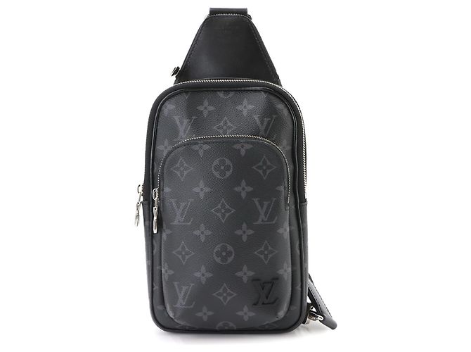 Louis Vuitton Avenue Sling Bag PM Monogram Eclipse Black
