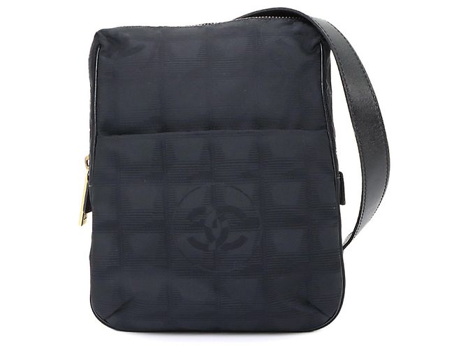 Borsa a tracolla Chanel New Travel Line Nero