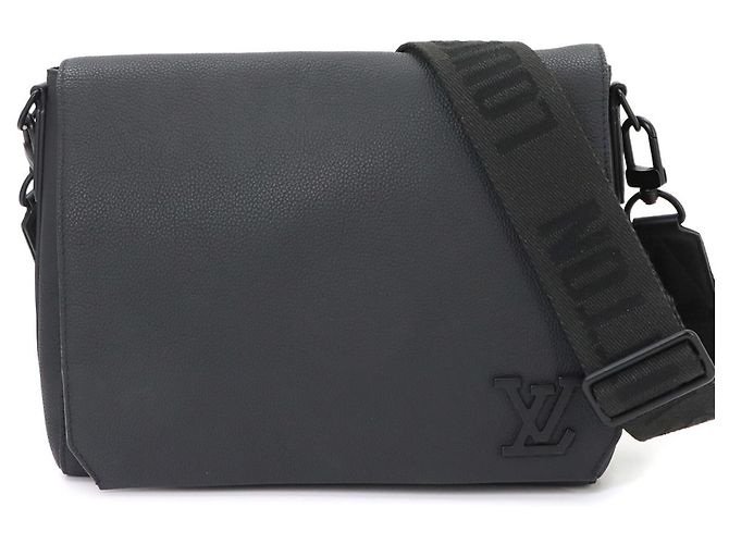 Sac à main épaule Louis Vuitton Aerogram Takeoff Noir