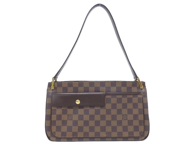 Borsa a tracolla Louis Vuitton Damier Aubagne Damier ebene