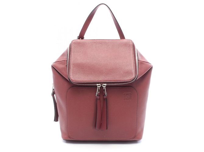 Mochila/Bolso Loewe Goya Small Burdeos